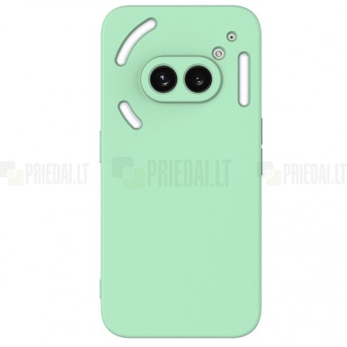 Google Pixel 8A Shell cieta silikona (TPU) apvalks - sarkans