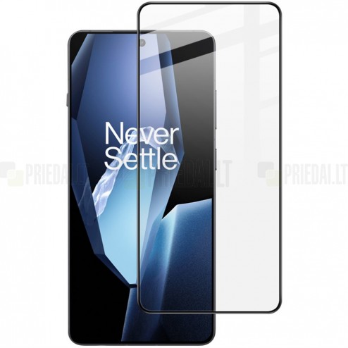 Huawei Honor X7b (90 Smart) „Imak“ Tempered Glass melns ekrāna aizsargstikls