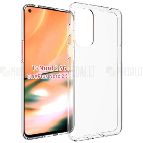 OnePlus Nord 2 cieta silikona (TPU) dzidrs apvalks