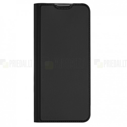 OnePlus Nord 2T 5G „Dux Ducis“ Skin sērijas melns ādas atvērams maciņš
