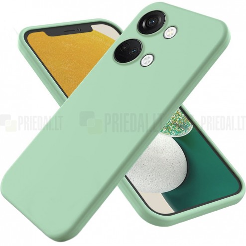 OnePlus Nord 3 Shell cieta silikona (TPU) apvalks - zaļš