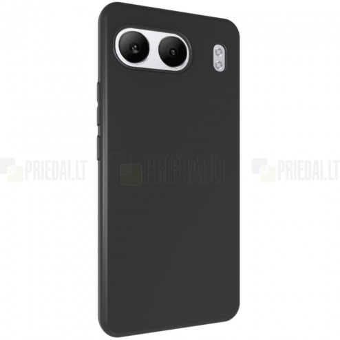 Google Pixel 9 Pro XL cieta silikona (TPU) melns apvalks