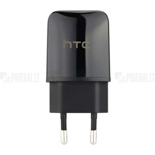 Origināls „HTC“ melns tīkla lādētājs (TC-P900, Eiropas modelis)