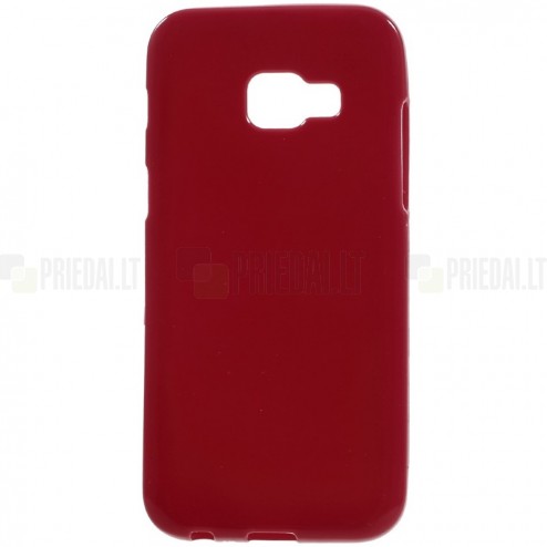 Samsung Galaxy A5 2017 (A520) cieta silikona (TPU) sarkans apvalks