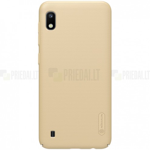 Samsung Galaxy A10 (A105F) Nillkin Frosted Shield zelta plastmasas apvalks 