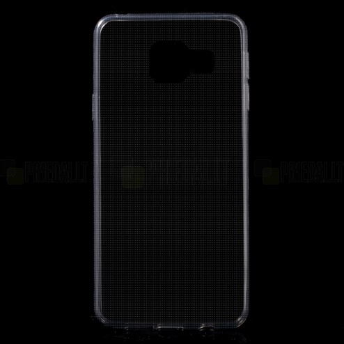 Samsung Galaxy A3 2016 (A310) dzidrs (caurspīdīgs) cieta silikona TPU pasaulē planākais pelēks apvalks