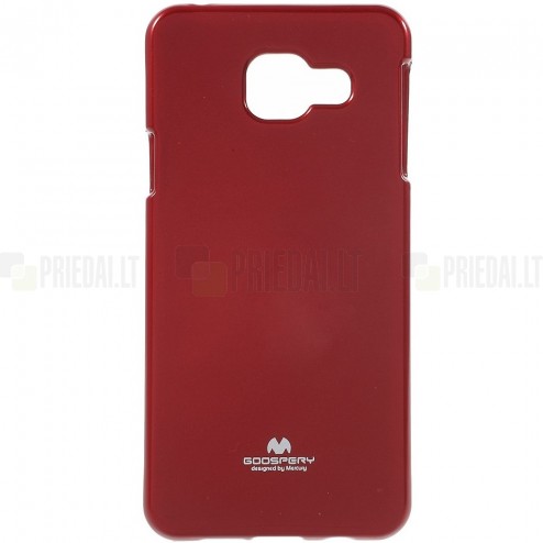 Samsung Galaxy A3 (2016) Mercury sarkans cieta silikona (TPU) apvalks
