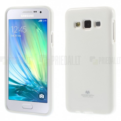 Samsung Galaxy A3 Mercury balts cieta silikona (TPU) apvalks