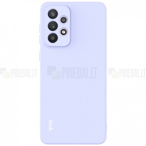 Samsung Galaxy A33 5G (SM-A336E) „Imak“ cieta silikona (TPU) violeta apvalks