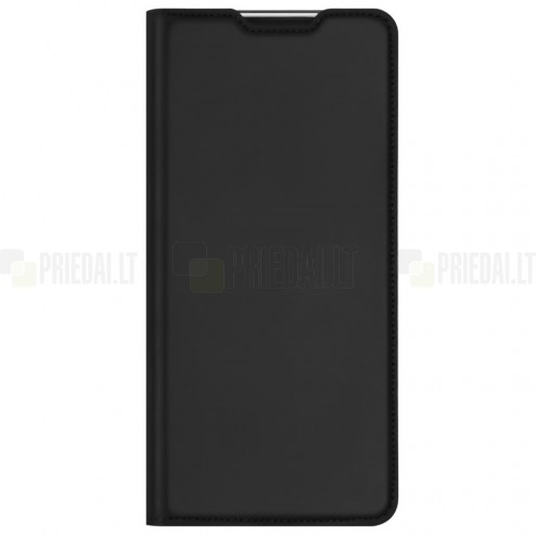 Samsung Galaxy A53 5G (SM-A536B) „Dux Ducis“ Skin sērijas melns ādas atvērams maciņš