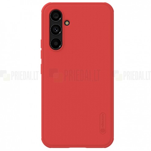 Samsung Galaxy A54 (SM-A546B) „Nillkin“ Frosted Shield Pro sarkans vāciņš, apvalks