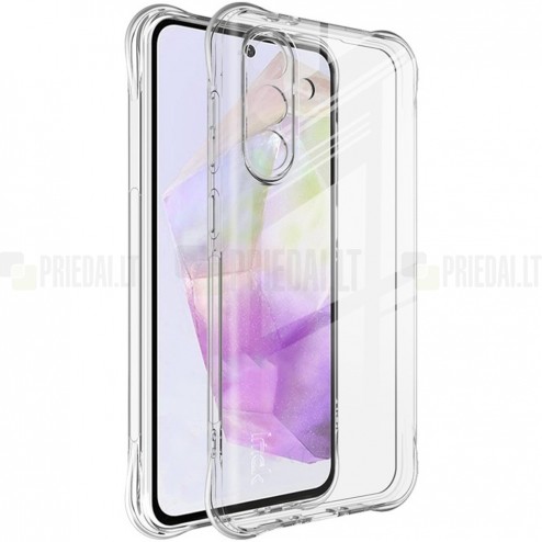 Xiaomi 14 Ultra Imak pastiprinātas aizsardzības cieta silikona (TPU) melns vāciņš