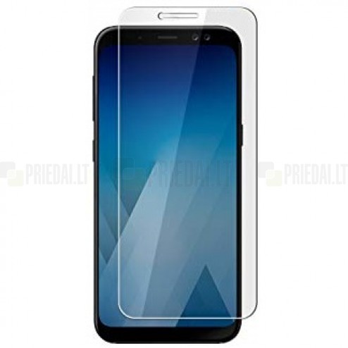 Samsung Galaxy Galaxy A7 (2018) dzidrs ekrāna aizsargstikls (Tempered Glass)