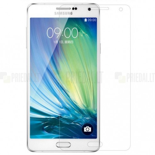 Samsung Galaxy A7 2015 (A700) dzidrs ekrāna aizsargstikls (Tempered Glass)
