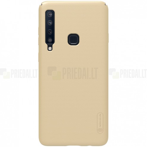 Samsung Galaxy A9 2018 (A9 Star Pro) Nillkin Frosted Shield zelta plastmasas apvalks