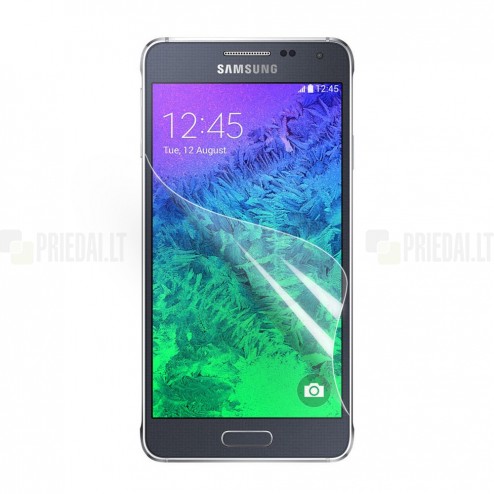 Samsung Galaxy Alpha G850 ekrāna aizsargplēve - dzidra