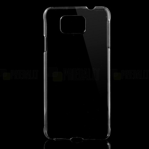 Samsung Galaxy Alpha G850 plastmasas dzidrs (caurspīdīgs) futrālis