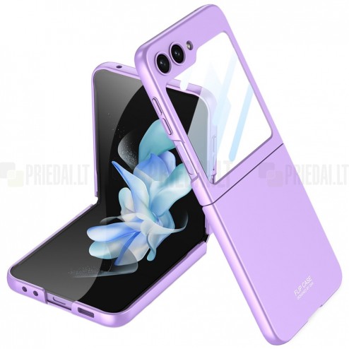 Samsung Galaxy Flip5 5G (SM-F731B) GKK Creative violeta plastika apvalks