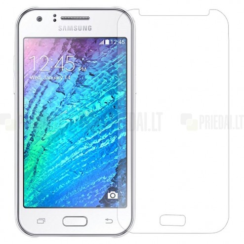 Samsung Galaxy J1 (J100) dzidrs ekrāna aizsargstikls (Tempered Glass) 