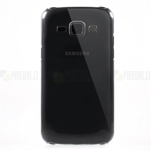Samsung Galaxy J1 plastmasas dzidrs (caurspīdīgs) apvalks