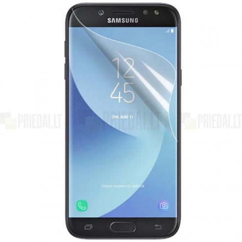 Samsung Galaxy J5 2017 (J530) dzidra ekrāna aizsargplēve (pilnīgi aizsedzama)