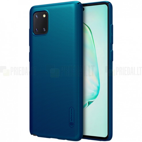 Samsung Galaxy Note10 Lite (N770F) Nillkin Frosted Shield melns plastmasas futrālis