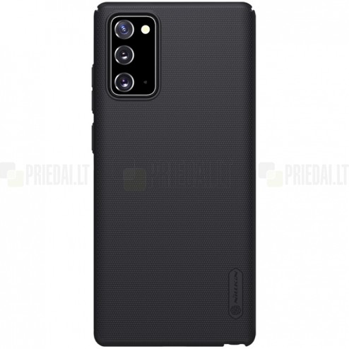 Samsung Galaxy Note 20 (N980F) Nillkin Frosted Shield melns plastmasas futrālis