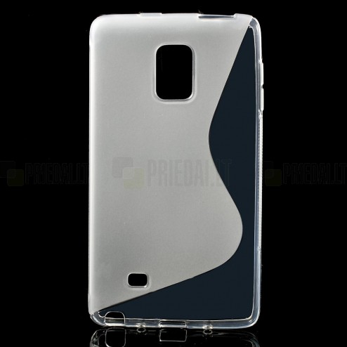 Samsung Galaxy Note Edge dzidrs un matēts cieta silikona (TPU) apvalks