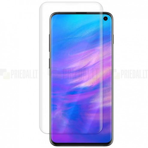 Samsung Galaxy S10 (G973) dzidra ekrāna aizsargplēve (pilnīgi aizsedzama)