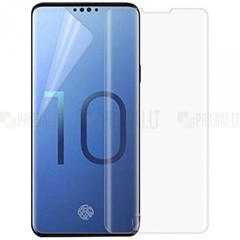 Samsung Galaxy S10+ (G975) dzidra ekrāna aizsargplēve (pilnīgi aizsedzama)