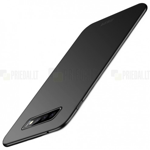 Samsung Galaxy S10+ (G975) „Mofi“ Shield melns plastmasas apvalks 
