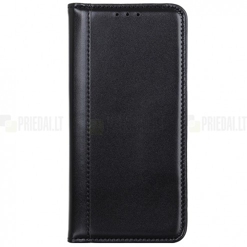 Samsung Galaxy S20 FE (Fan Edition) melns ādas atvērams maciņš ar magnetu