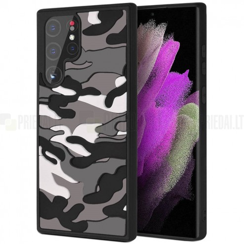Samsung Galaxy S22 Ultra 5G (SM-S908X) „Rugged“ cieta silikona (TPU) krāsains apvalks