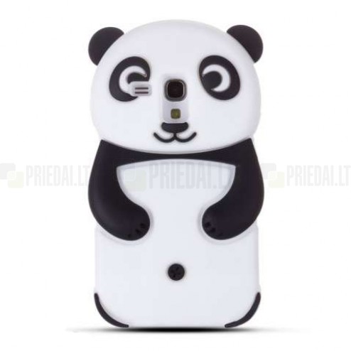 Rotaļīgs silikona Samsung Galaxy S3 mini i8190 apvalks panda