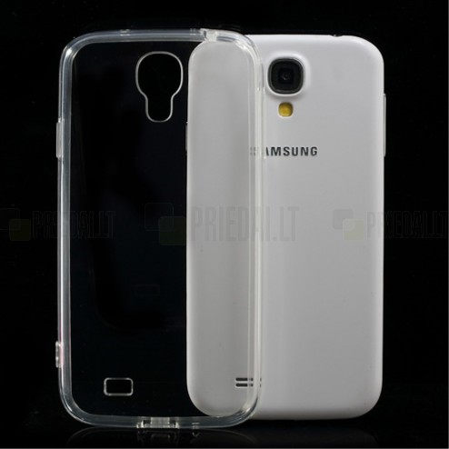 Samsung Galaxy S4 (i9500) cieta silikona (TPU) dzidrs (caurspīdīgs) apvalks