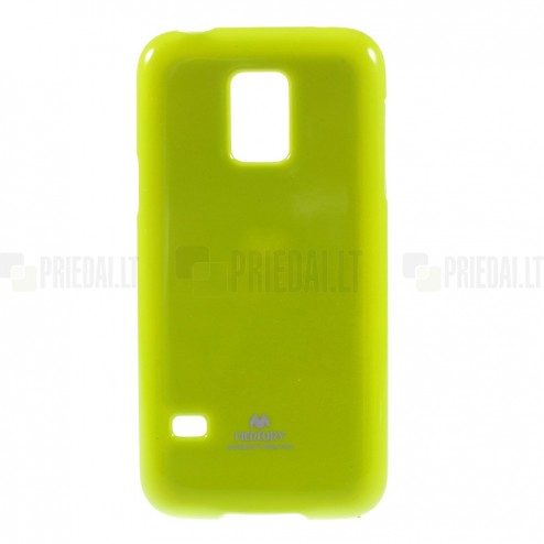 Samsung Galaxy S5 mini G800 Mercury zaļš cieta silikona (TPU) futrālis