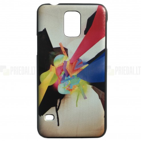 Samsung Galaxy S5 (S5 Neo) Abstract plastmasas krāsains futrālis