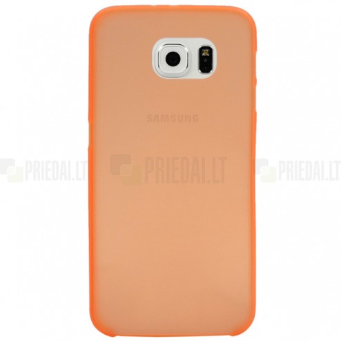 Samsung Galaxy S6 G920 pasaulē planākais (plastmāsas) oranžs apvalks