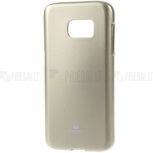 Samsung Galaxy S7 (G930) Mercury zelta cieta silikona (TPU) apvalks