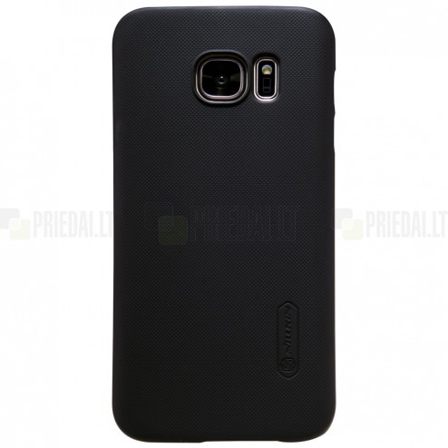 Samsung Galaxy S7 (G930) Nillkin Frosted Shield melns plastmasas apvalks
