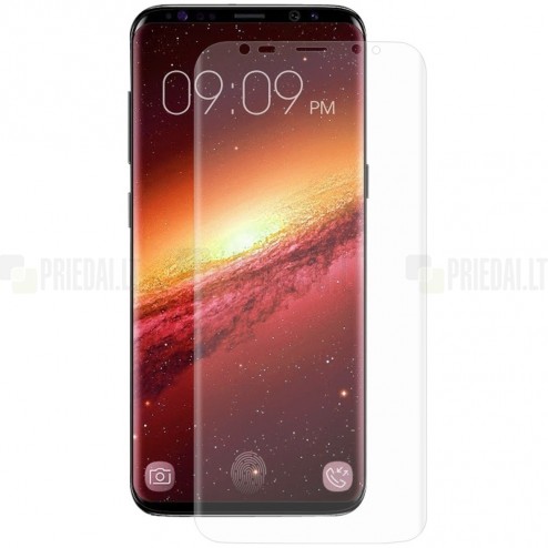 „Hat-Prince“ Samsung Galaxy S9 (G960) dzidra ekrāna aizsargplēve (pilnīgi aizsedzama)
