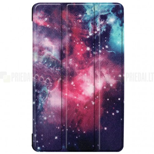 Samsung Galaxy Tab A 8.0 (T290, T295) „Cosmo“ atvēramais krāsains, maciņš