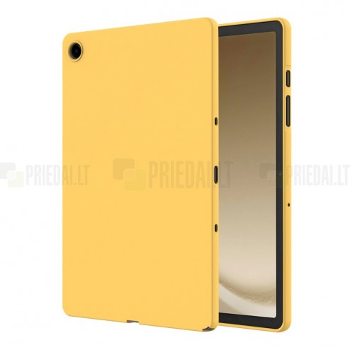 Samsung Galaxy Tab A9+ (X210, X215, X218) „Shell“ cieta silikona (TPU) dzeltens apvalks