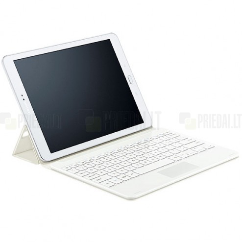 Oficiāla Samsung Galaxy Tab S2 9.7 (T815, T810) Bluetooth Keyboard Cover bezvadu smilšains tastatūra - maciņš