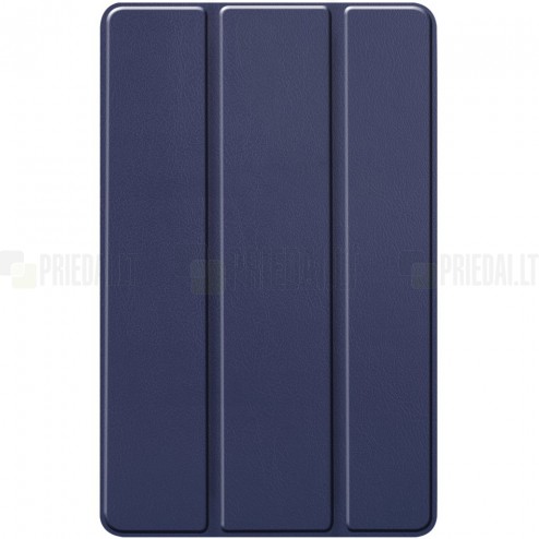 Samsung Galaxy Tab S6 Lite 10.4" (2022) atvēramais ādas zils maciņš
