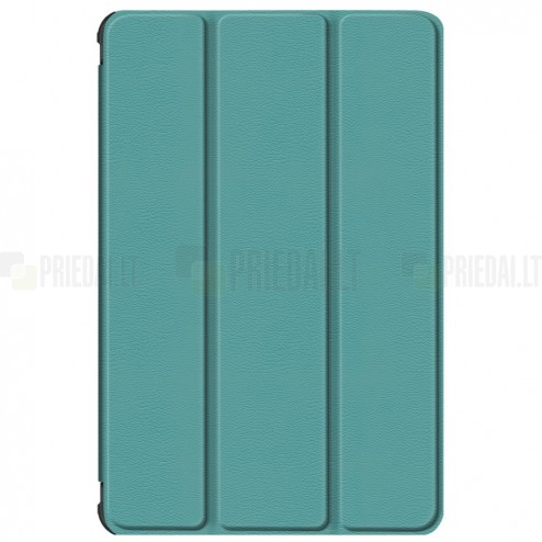 Samsung Galaxy Tab S7 FE 12.4", S7+ 12.4" (T976) atvēramais zaļš maciņš