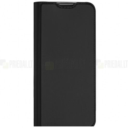 Samsung Galaxy Xcover 6 Pro (G736) „Dux Ducis“ Skin sērijas melns ādas atvērams maciņš