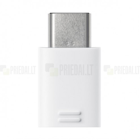 Origināls „Samsung“ Type-C micro USB Connector balts adapteris (EE-GN930)