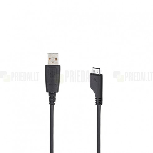 Samsung micro usb melns vads (APCBU10BBE) 0,75 m (origināls)