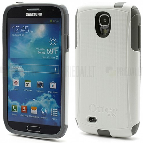Pastiprinātas aizsardzības balts Samsung Galaxy S4 apvalks